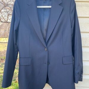 H&M Navy Single-Breasted Men's Blazer
